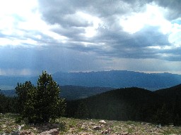 The view from Mount Phillips